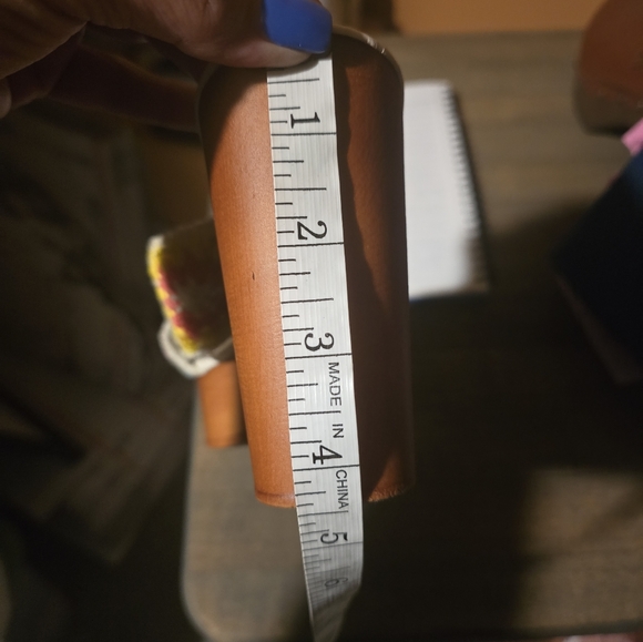 Bamboo Boho Crocheted Wedge Sandals Size 8 - Picture 9 of 9